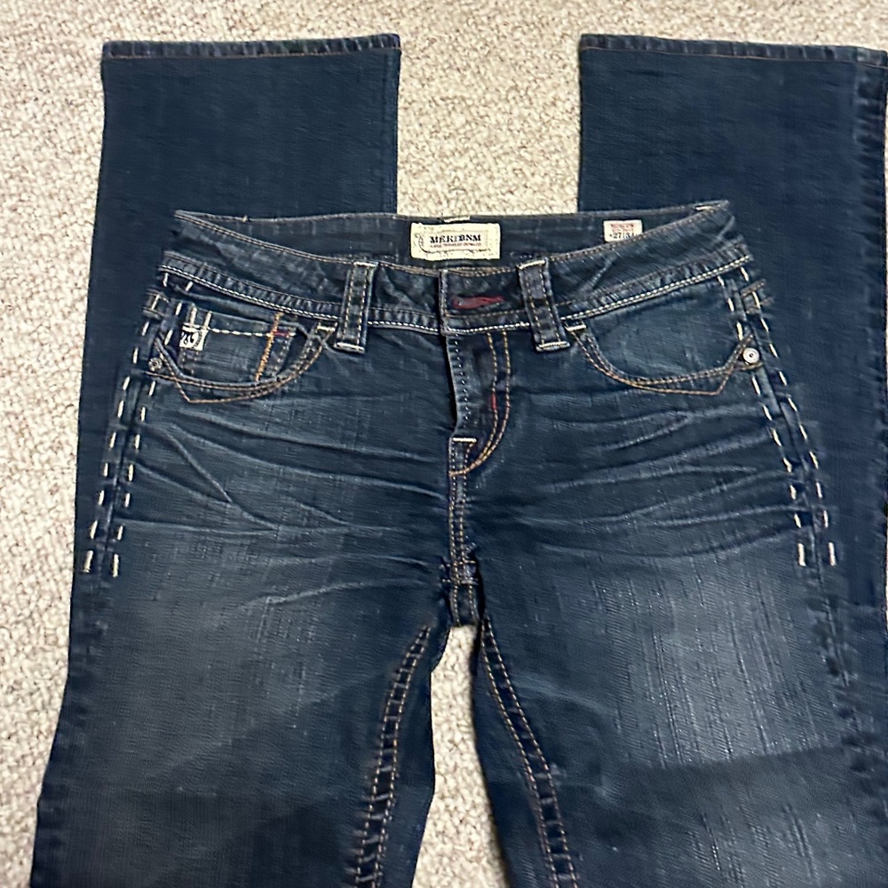 Mek Denim 2-Pair Bootcut Jeans Bundle – Dark Wash